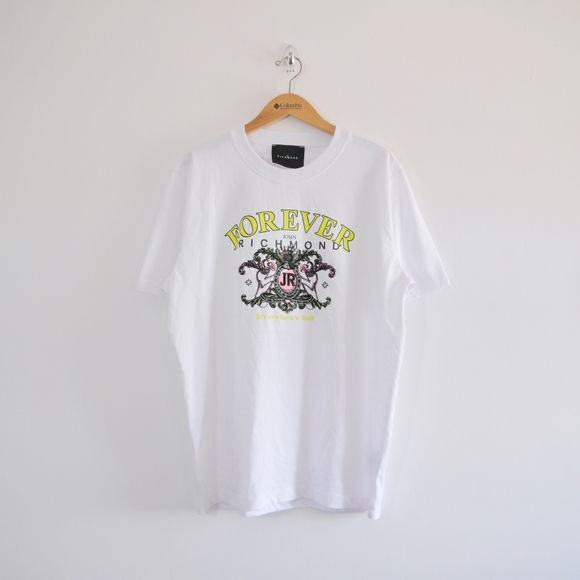 John Richmond Other - John Richmond Graphic T Shirt - Forever Shirt - Size Large